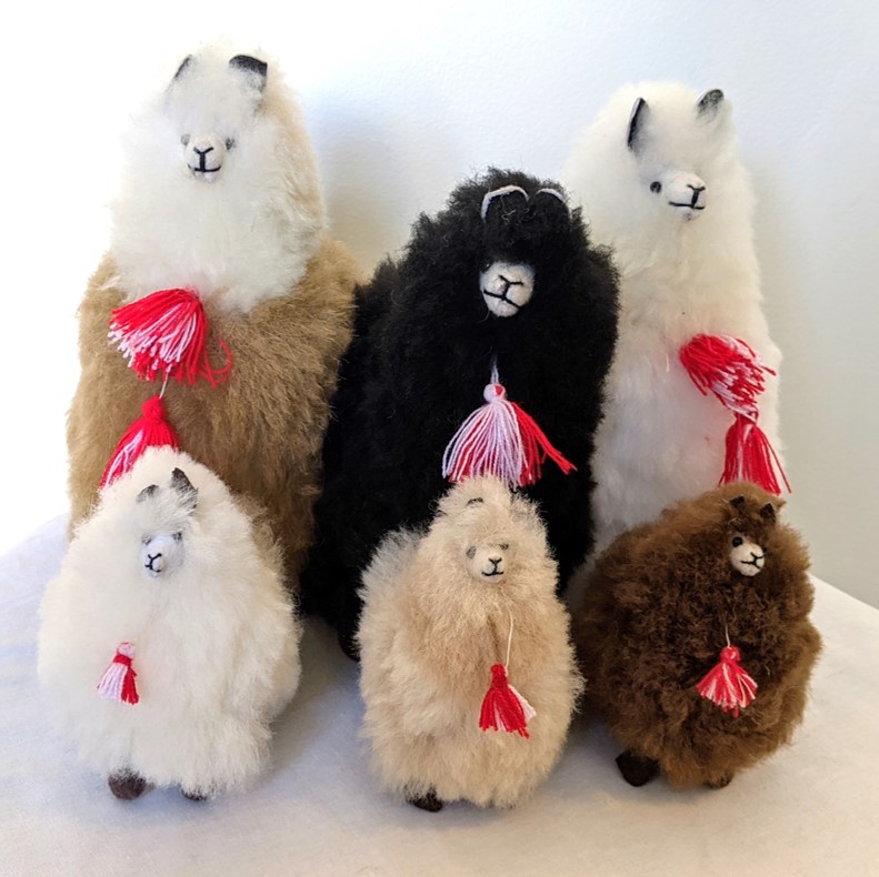Super cute alpaca fluffies - make great gifts!